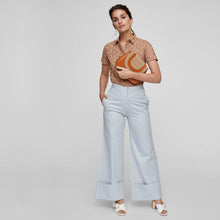 Load image into Gallery viewer, New Cloud Cuffed Flare Pants